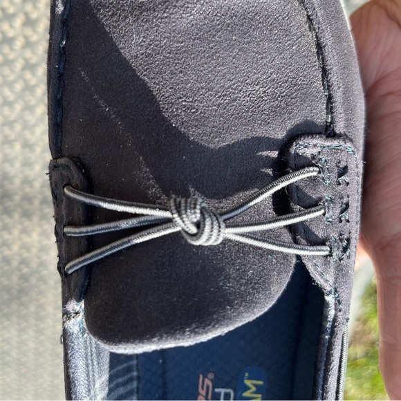 Skechers Blue/Gray Slip-On Size 8 Memory Foam - Picture 4 of 10